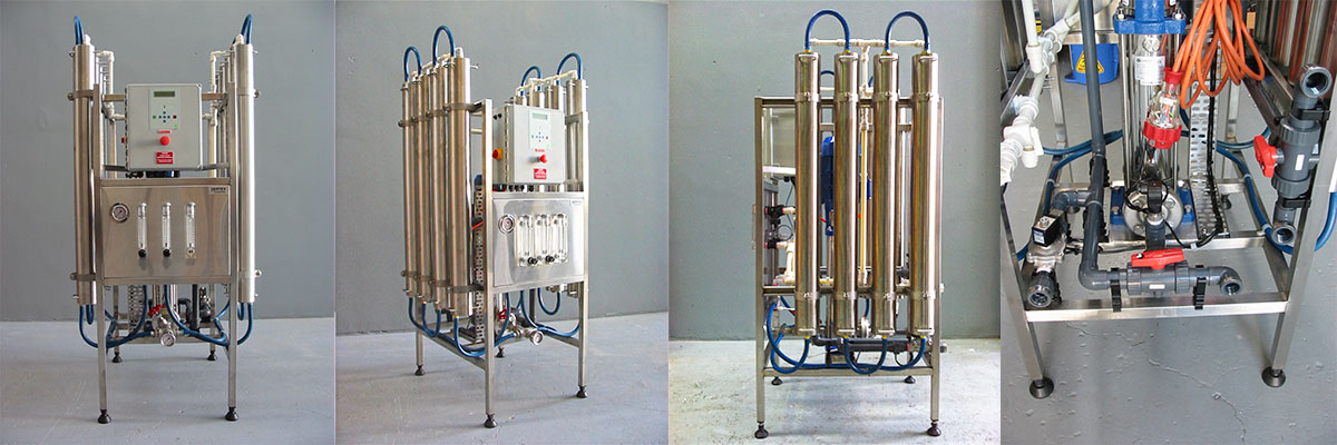 Skid mounted reverse osmosis plant SLE84040