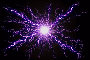 Ozone Gas from Lightning